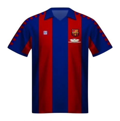 FC Barcelona 1985-86 European Cup Home Kit